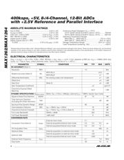 MAX1264BCEG+T 数据规格书 2