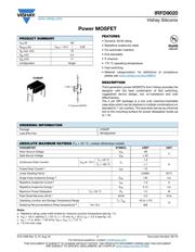 IRFD9020 Datenblatt PDF