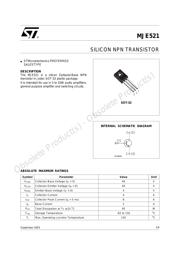 MJE521 datasheet.datasheet_page 1