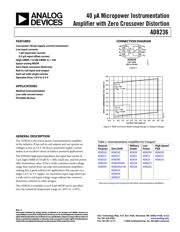 AD8236ARMZ 数据规格书 1