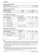 CAT24C256XI 数据规格书 2