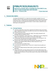 P89LPC9151FDH,129 datasheet.datasheet_page 1