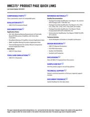 HMC375LP3E datasheet.datasheet_page 2