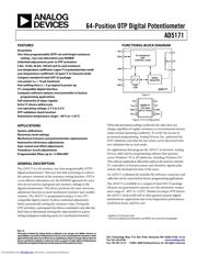 AD5171EVAL 数据规格书 1