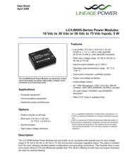 LC005A datasheet.datasheet_page 1