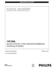 N74F258AD,623 datasheet.datasheet_page 1