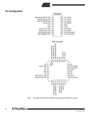 ATTINY26-16MC 数据规格书 2