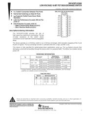SN74CBTLV3383DBQR datasheet.datasheet_page 1