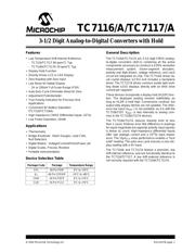 TC7116 datasheet.datasheet_page 1