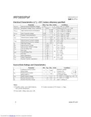 IRF5850PBF datasheet.datasheet_page 2