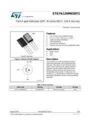 STGYA120M65DF2 数据规格书 1