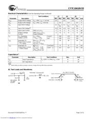 CY7C1041BV33-15ZC 数据规格书 3