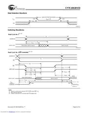 CY7C1041BV33-15ZC 数据规格书 6
