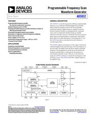 AD5932YRUZ Datenblatt PDF