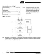 AT93C56A-10SU-2.7 datasheet.datasheet_page 2