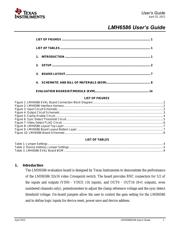 LMH6586EVAL/NOPB datasheet.datasheet_page 1