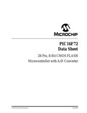 PIC16F72 datasheet.datasheet_page 1