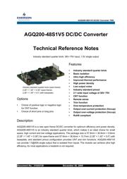 AGQ200-48S1V5B-4L 数据规格书 1