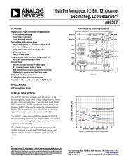 AD8387JSVZ datasheet.datasheet_page 1