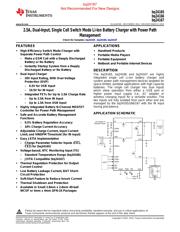 BQ24167YFFR datasheet.datasheet_page 1