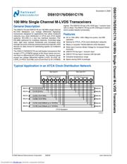 DS91C176TMA datasheet.datasheet_page 1