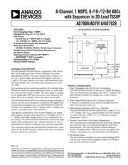 AD7908BRU datasheet.datasheet_page 1