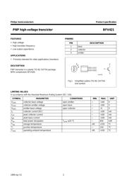 BFV421 datasheet.datasheet_page 2