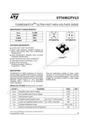 STTA9012TV2 数据规格书 1