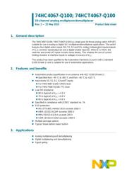 74HC4067PW-Q100 datasheet.datasheet_page 2