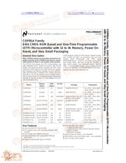 COP8SAA716M8 datasheet.datasheet_page 1