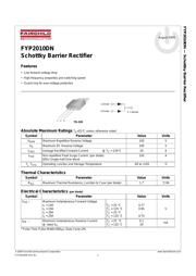 FYP2010DNTU 数据规格书 1