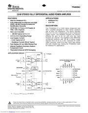 TPA6020A2EVM 数据规格书 1