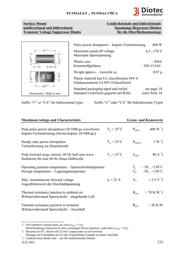 P4SMAJ40 datasheet.datasheet_page 1