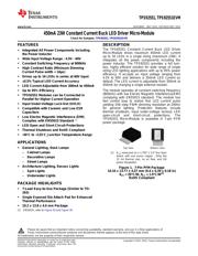 TPS92551TZX/NOPB datasheet.datasheet_page 1