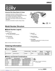 G2RV-SL700-DC24 数据规格书 1