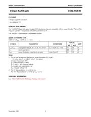 74HC30 datasheet.datasheet_page 2