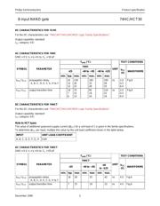 74HC30 datasheet.datasheet_page 5