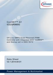 ICE2QR0665GXUMA1 datasheet.datasheet_page 1