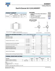 SI4906DY-T1-E3 数据规格书 1