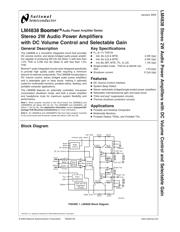 LM4838 datasheet.datasheet_page 1