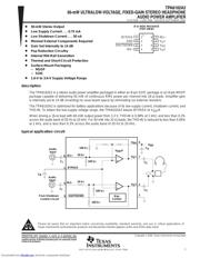 TPA6102A2DRG4 数据规格书 1