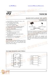 74VHC86 数据规格书 1