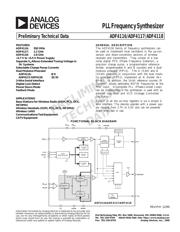 ADF4117BCP datasheet.datasheet_page 1