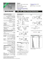 3296W-1-501/364W500/64W datasheet.datasheet_page 2