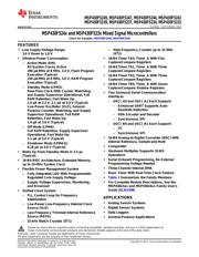 MSP430F5244IRGZR datasheet.datasheet_page 1