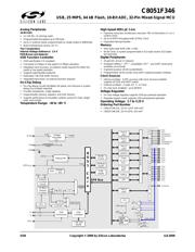 C8051F346-GQ 数据规格书 1