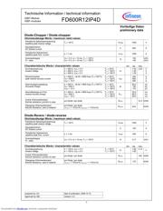 FD600R12IP4D 数据规格书 3
