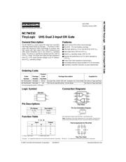 NC7WZ32K8X datasheet.datasheet_page 1