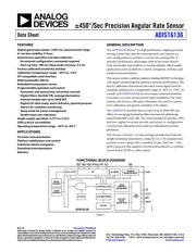 ADIS16136 datasheet.datasheet_page 1