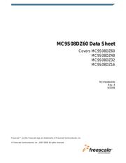 S9S08DZ60F2MLFR 数据规格书 5